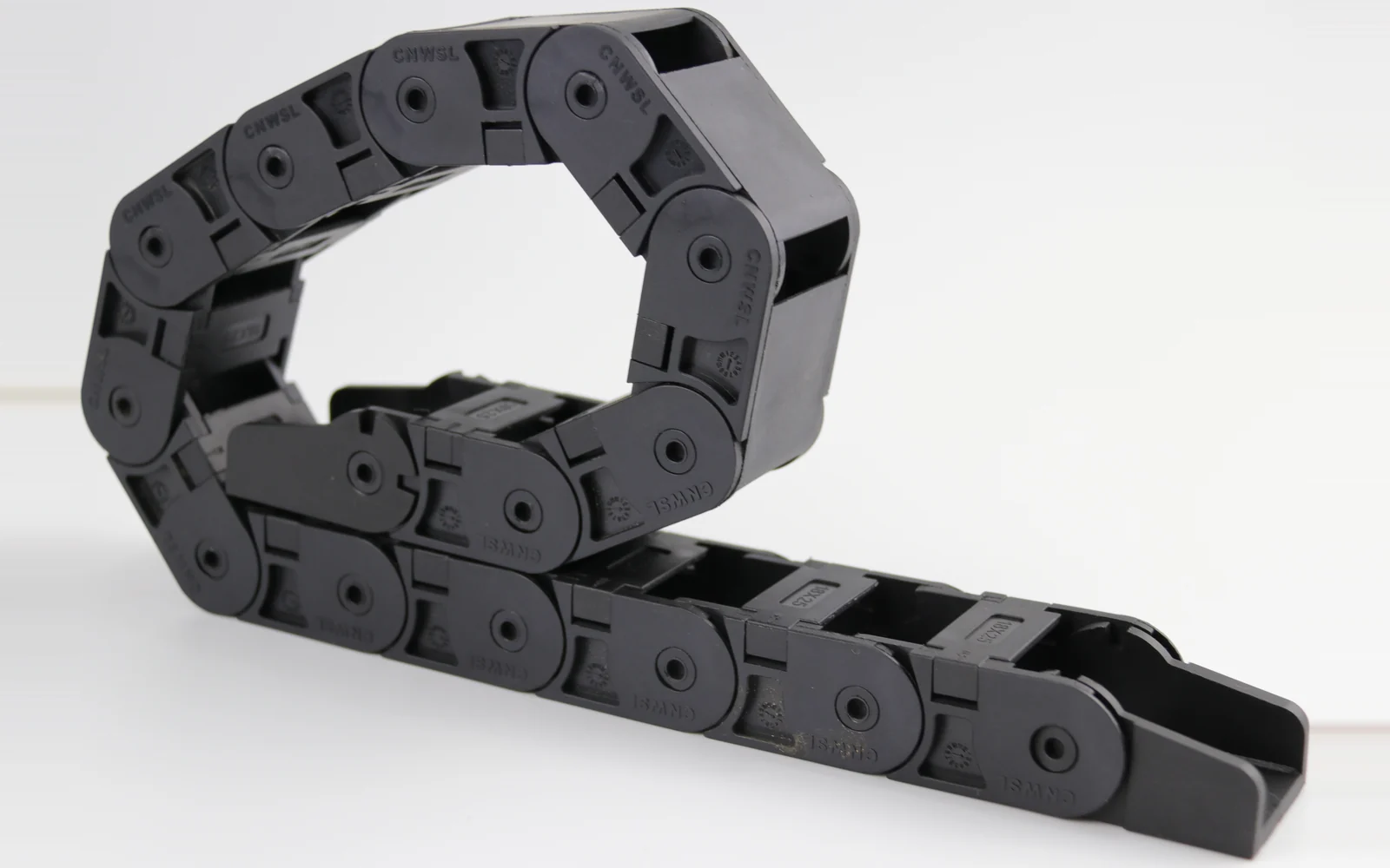 Cable carrier bend radius: R and cable OD